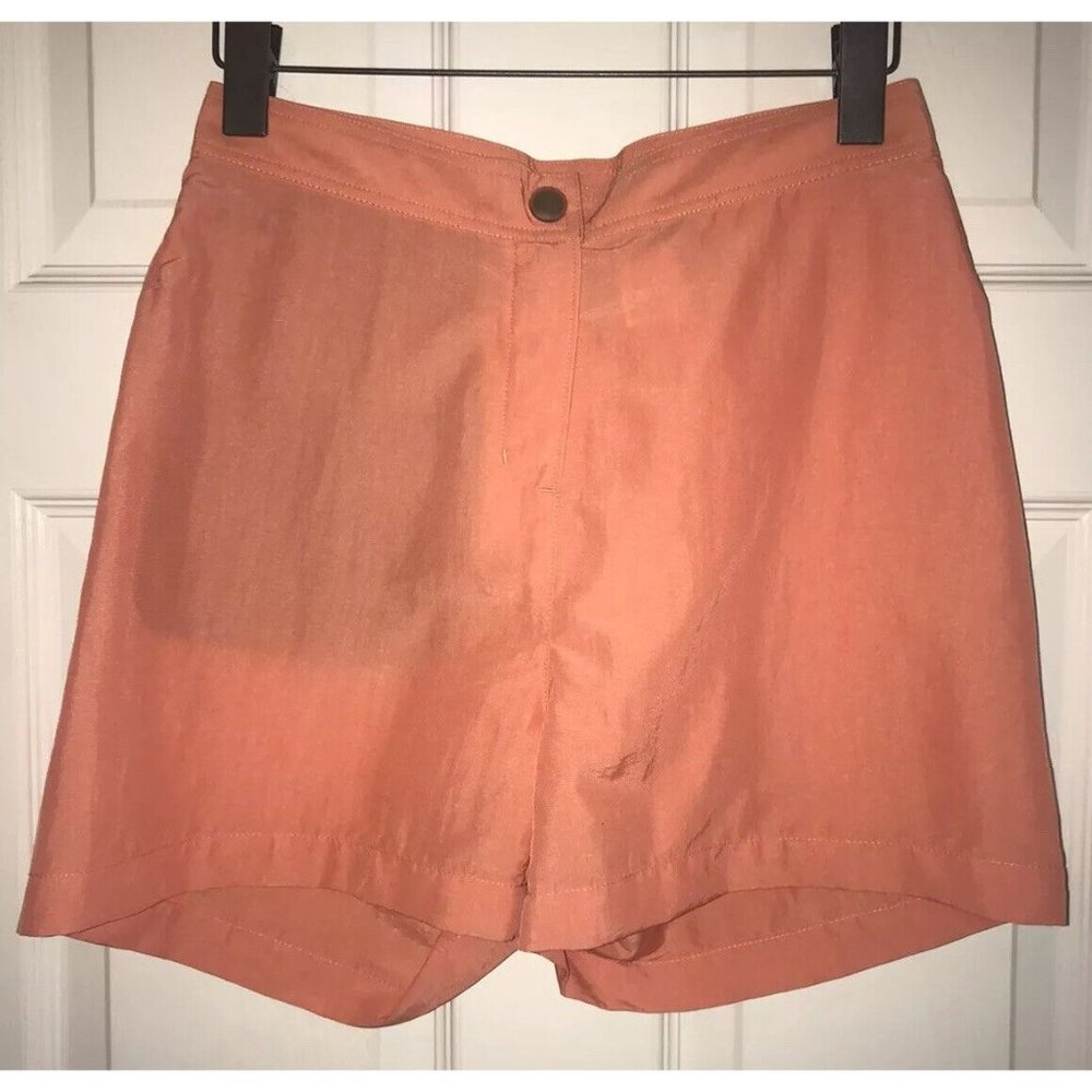 NWT WOOLRICH John Rich And Bros Nylon Board Shorts Sz 4 RARE HTF Mandarin Orange